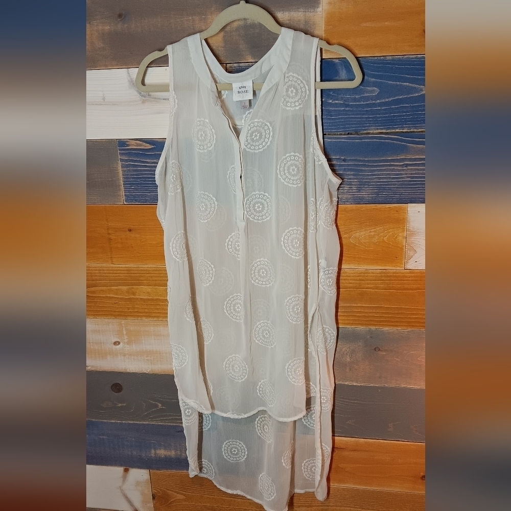 Knox Rose Tunic Size 1X Cottagecore